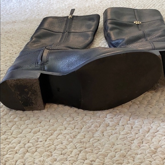 BLACK TORY BURCH RIDING BOOTS - Picture 3 of 4
